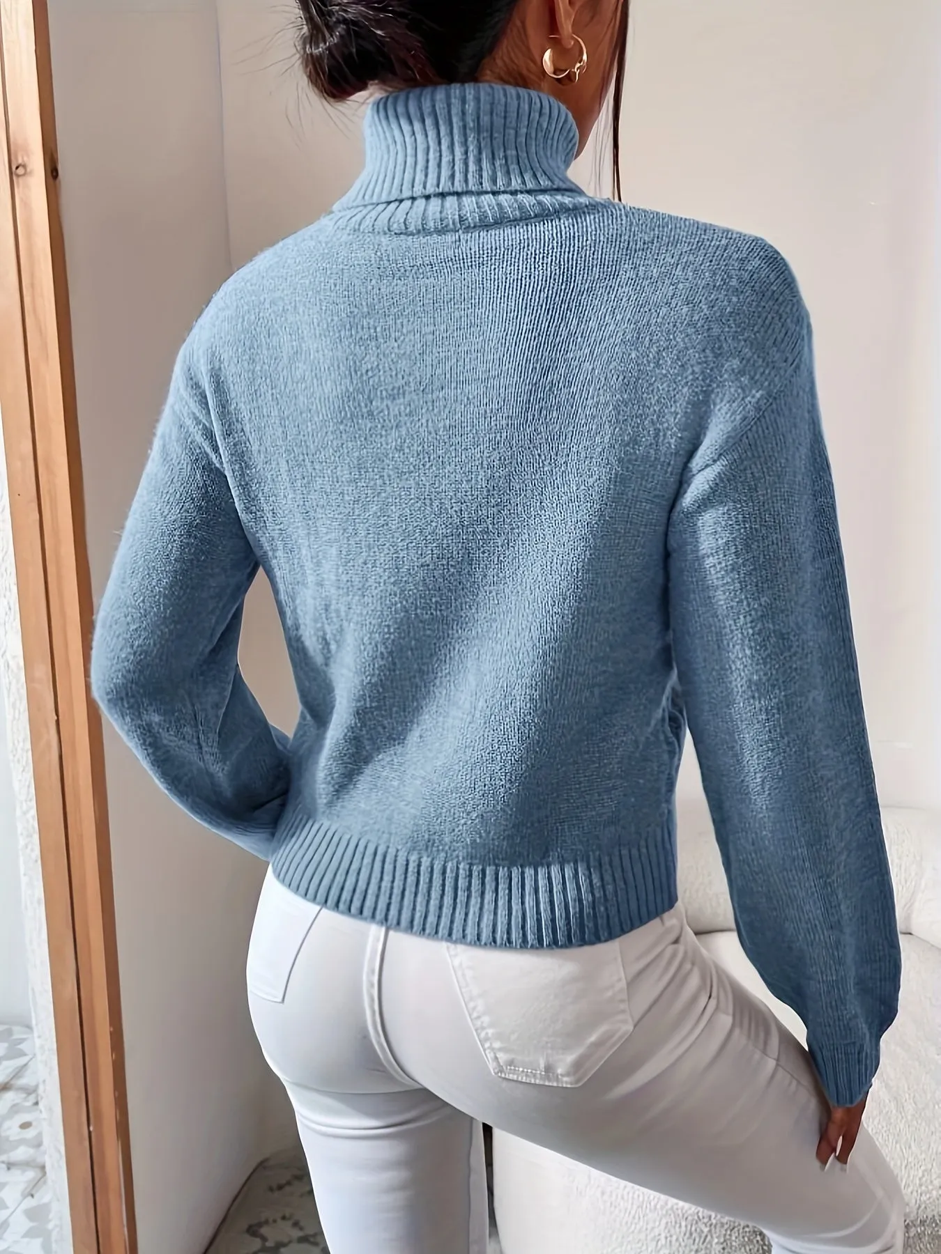 Cable Knit Turtleneck