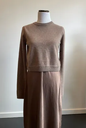 Cashmere All Thumbs Sweater in Cork