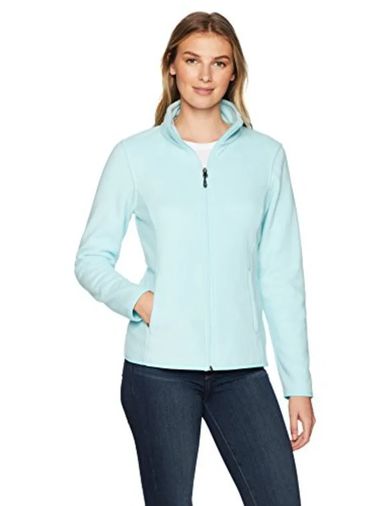 Classic Fit Long-Sleeve Full-Zip Fleece Jacket