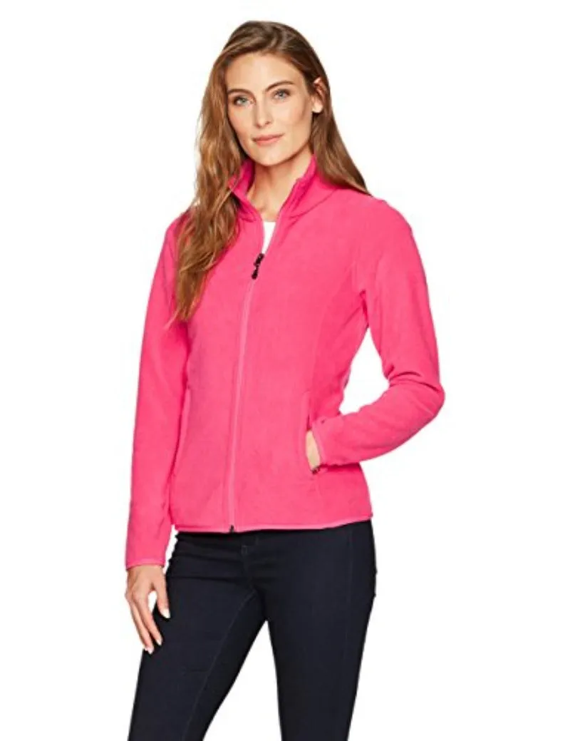 Classic Fit Long-Sleeve Full-Zip Fleece Jacket