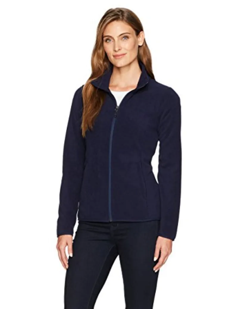 Classic Fit Long-Sleeve Full-Zip Fleece Jacket