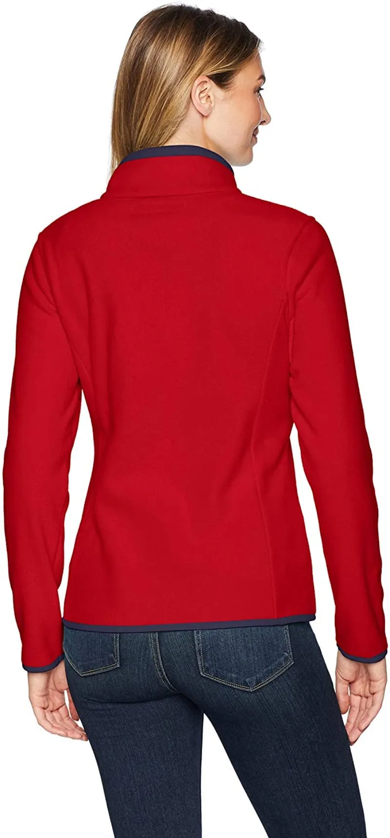 Classic Fit Long-Sleeve Full-Zip Fleece Jacket