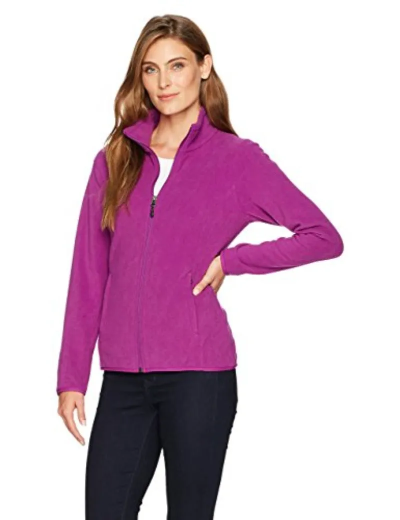 Classic Fit Long-Sleeve Full-Zip Fleece Jacket