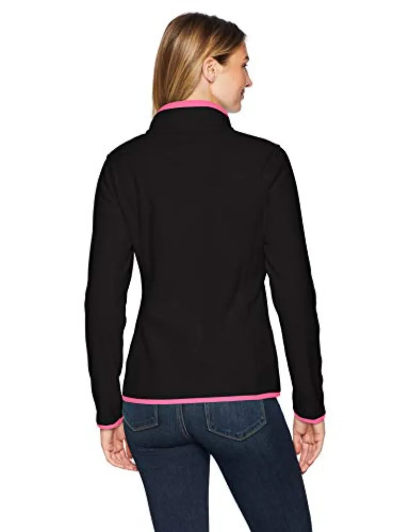 Classic Fit Long-Sleeve Full-Zip Fleece Jacket