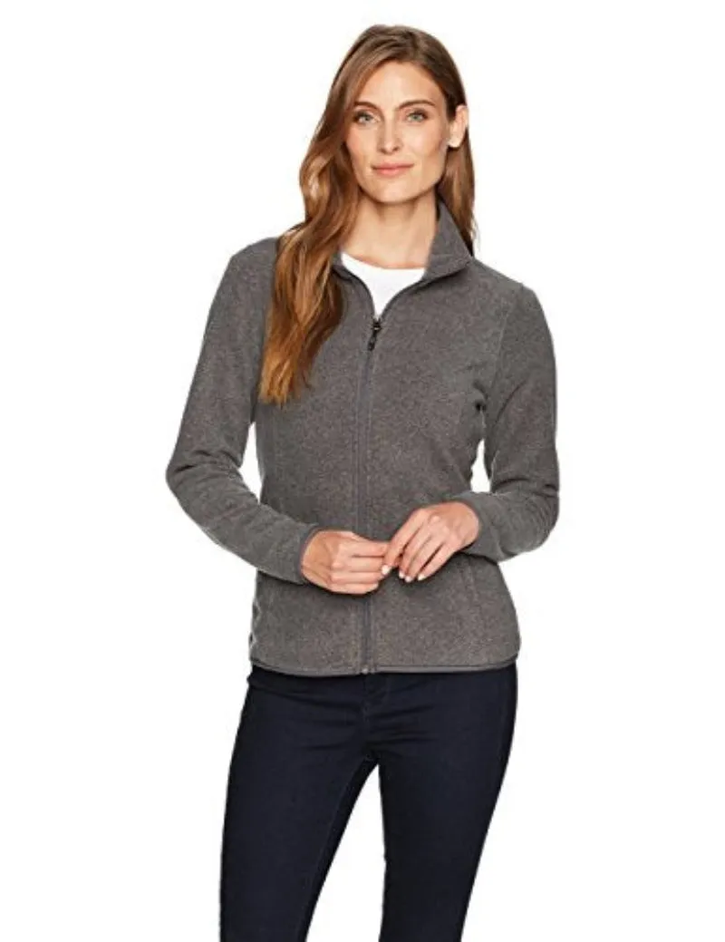 Classic Fit Long-Sleeve Full-Zip Fleece Jacket