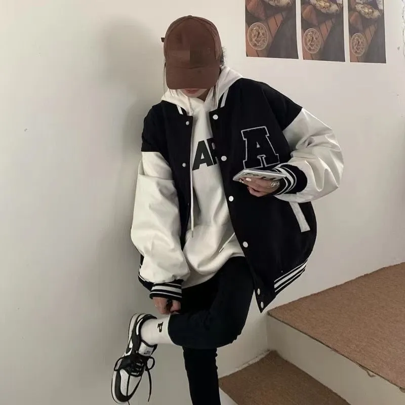 Cozy Unisex Varsity Jackets for Spring and Autumn