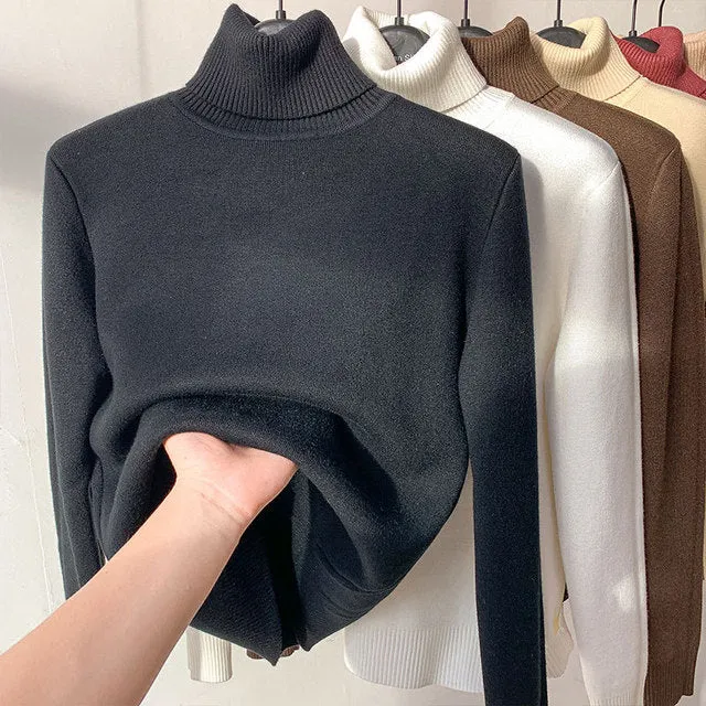 Ivyshape | Comfortable Fleece Sweater