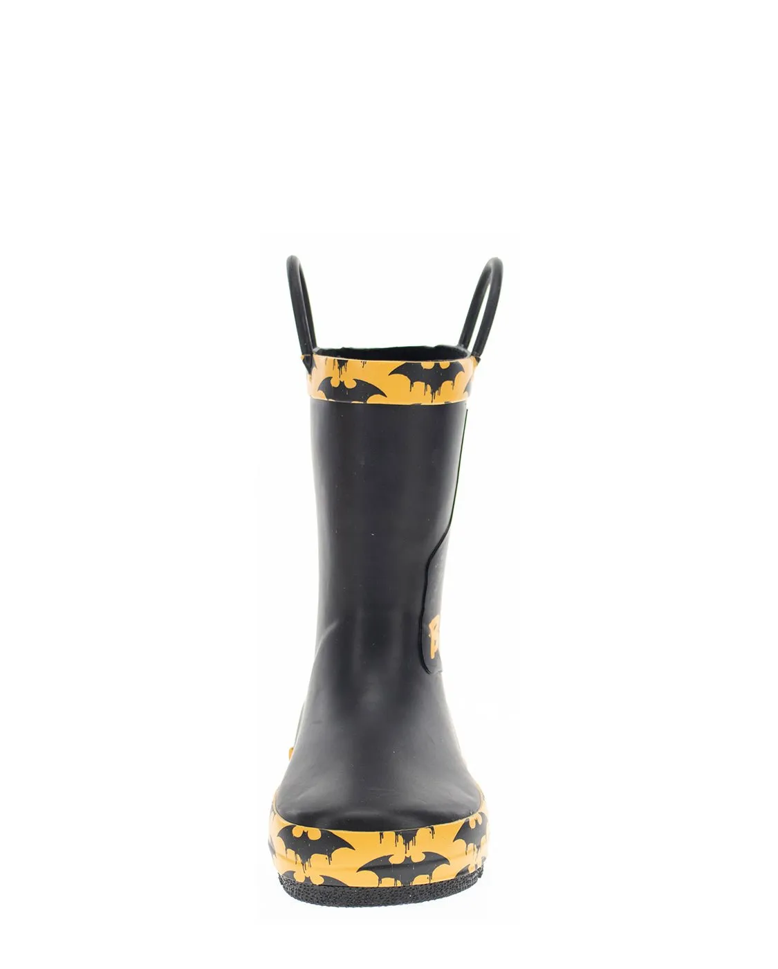 Kids Batman Grunge Rain Boot - Black