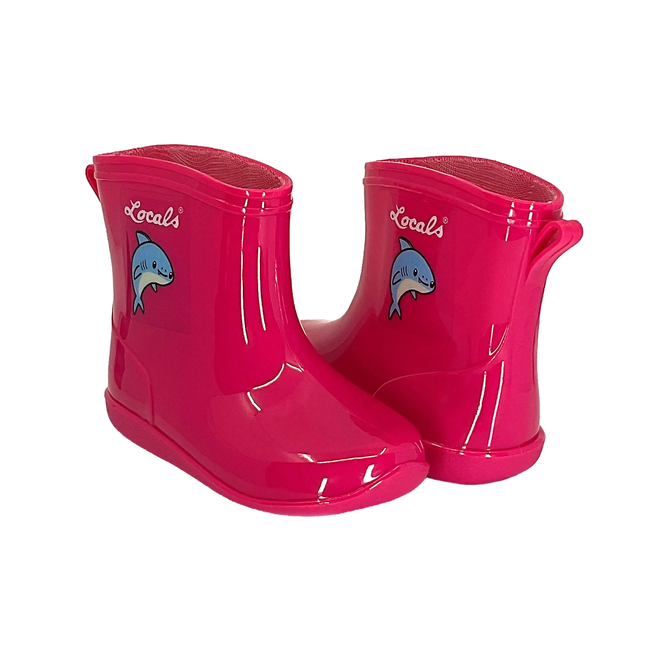 Kids Rain Boots - Red