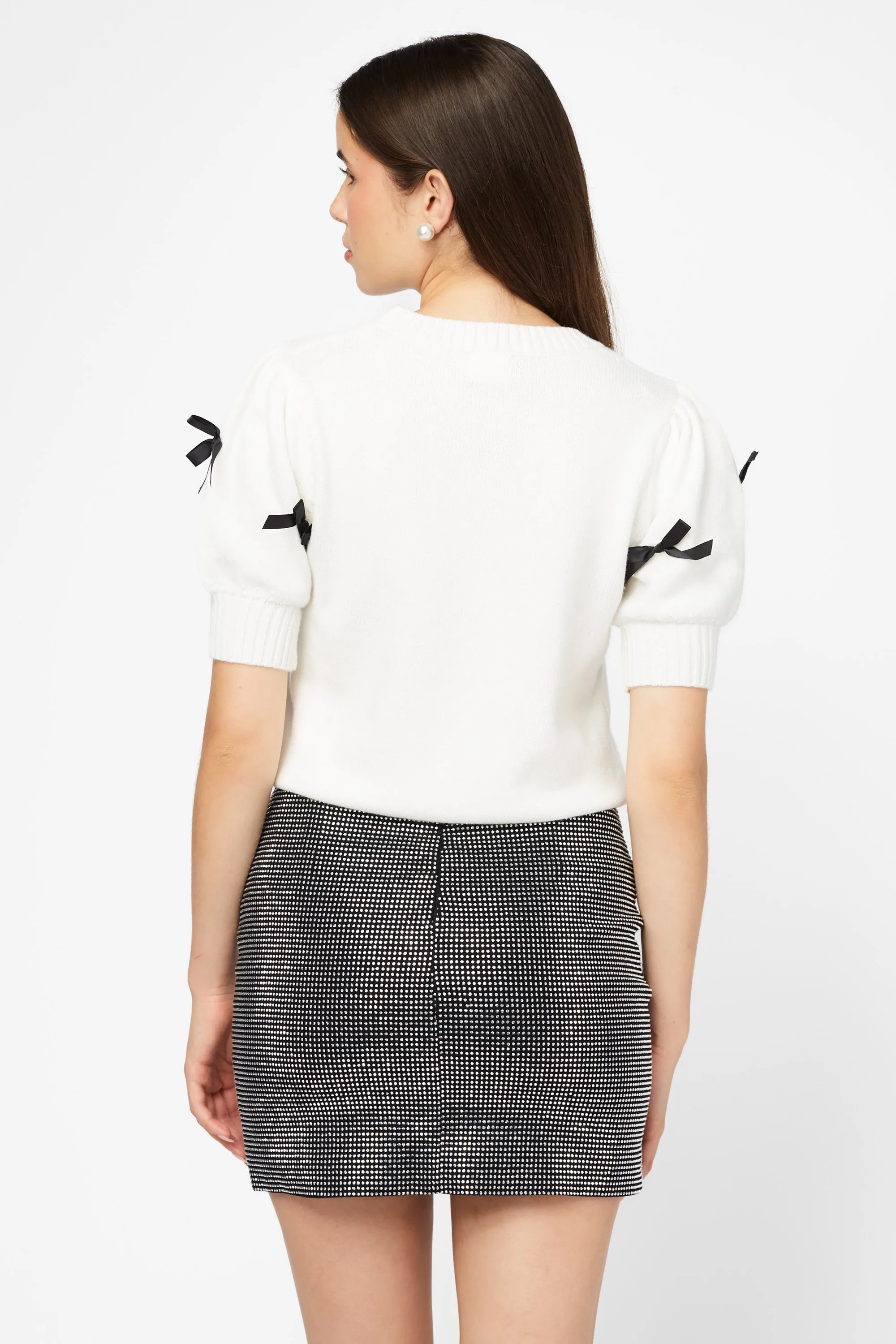 Lois Mini Bow Sweater