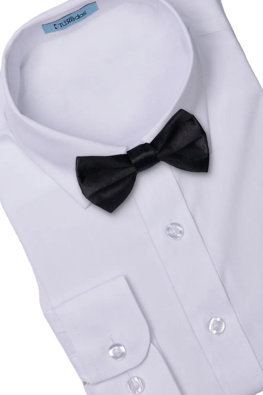 "Prodigy" Kids Dark Charcoal Tuxedo (5-Piece Set)