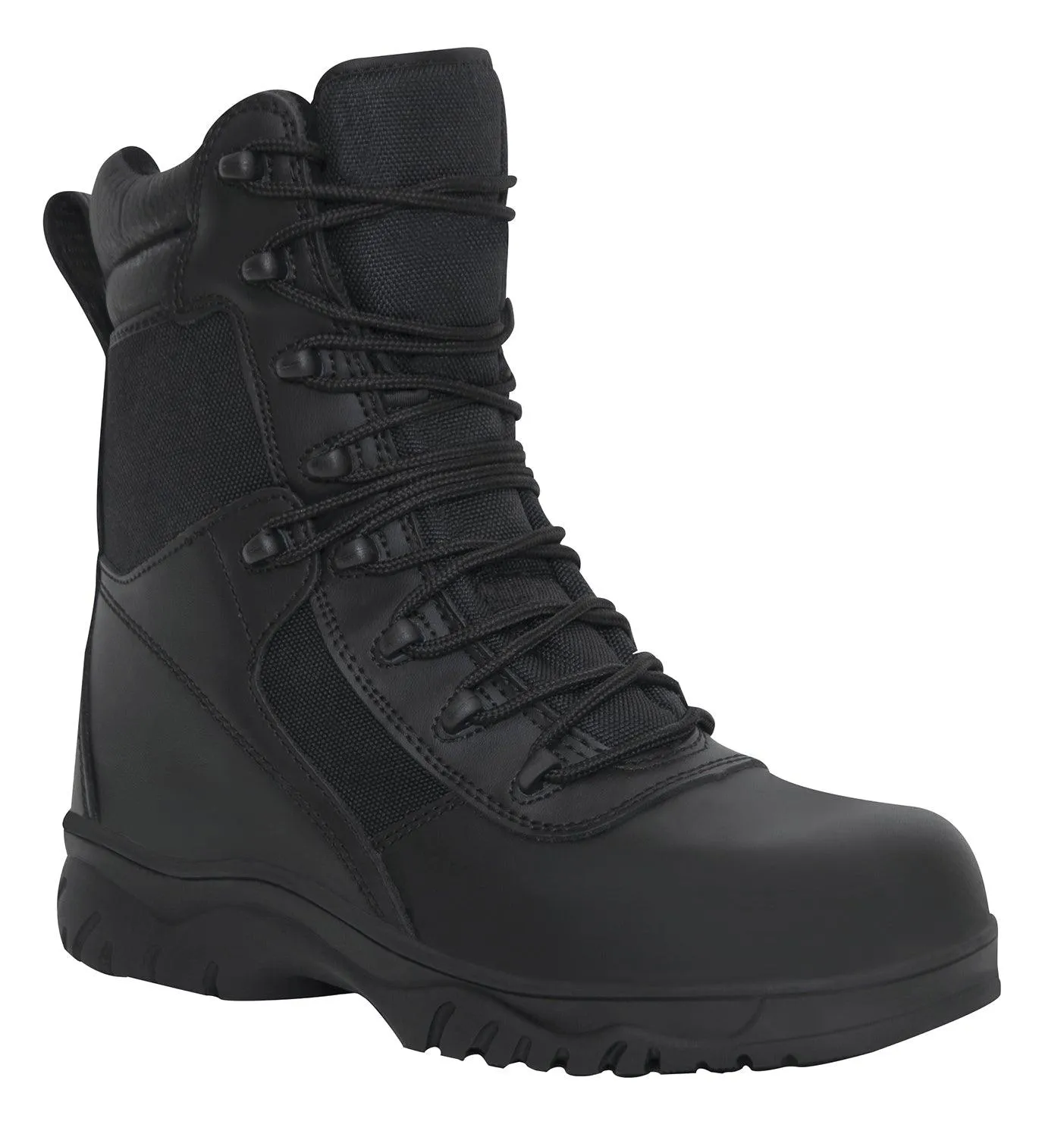 Rothco Forced Entry Tactical Boot With Side Zipper & Composite Toe - 8 Inch