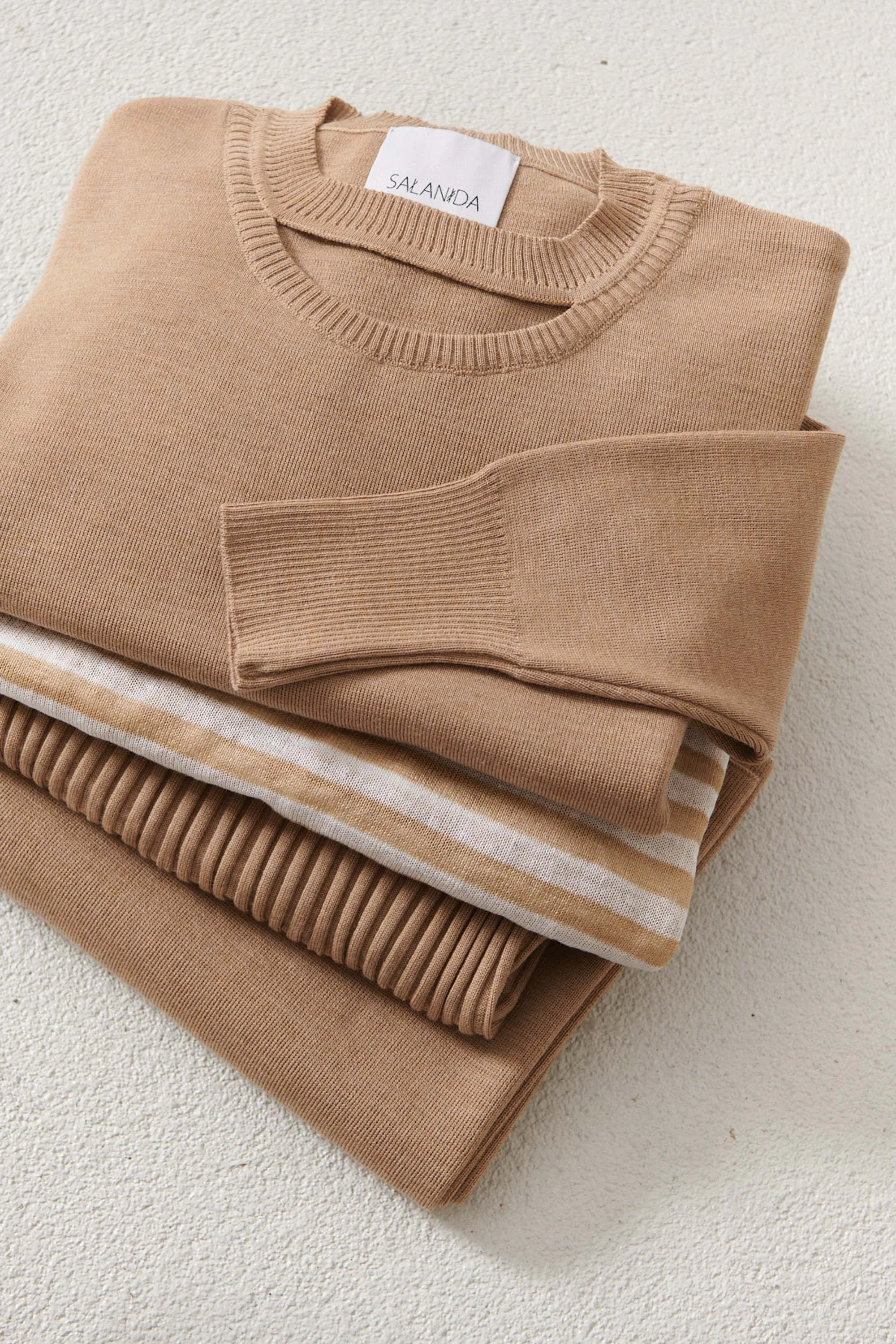 Rotondo 100% Merino Jumper Beige