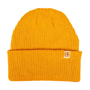 Rustek 100% Organic Cotton Beanie | Marigold