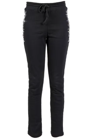 STARLE Black Embellished Joggers