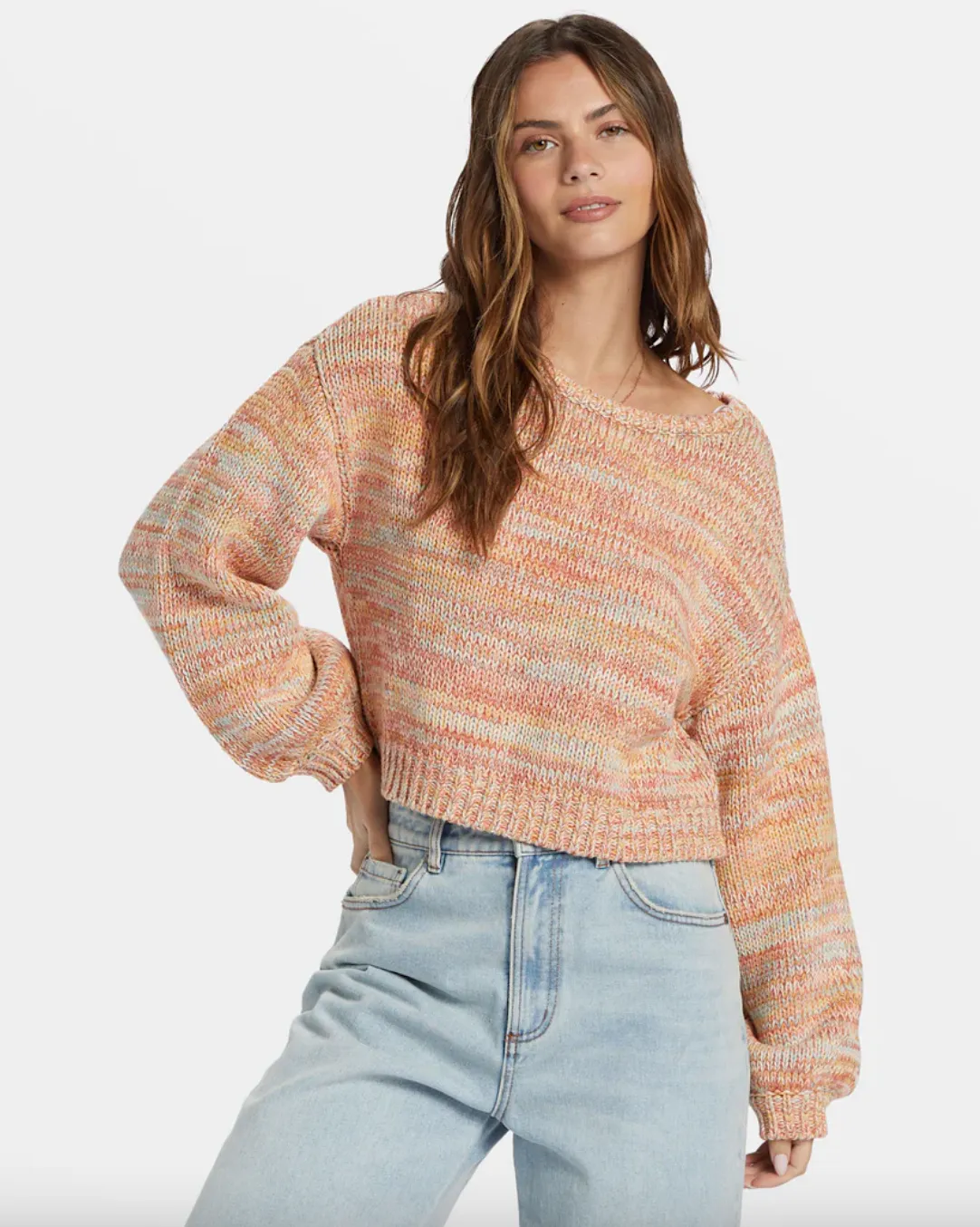 vivid sun pullover sweater