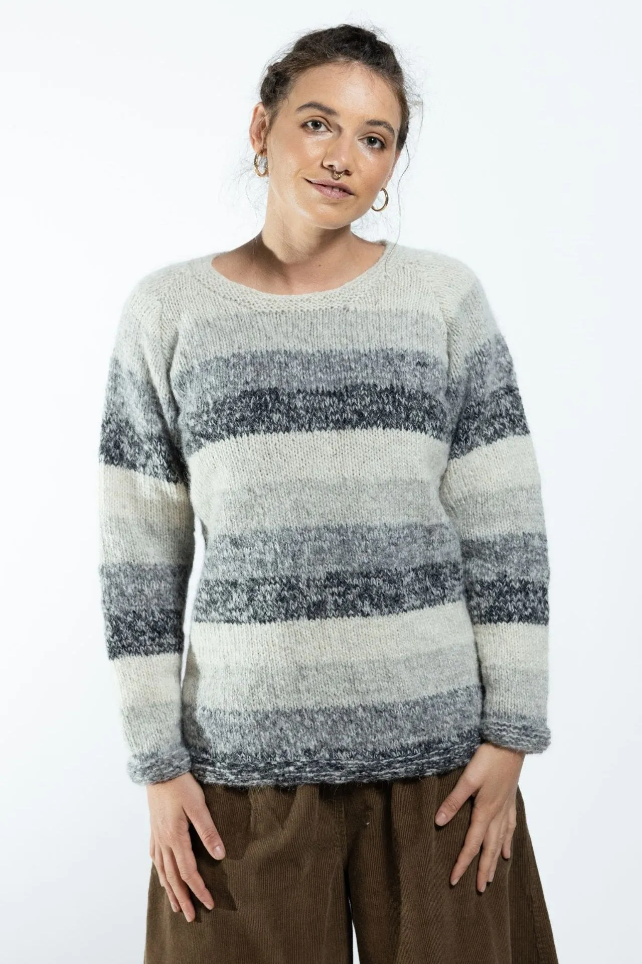 Wool Sweater - Striped